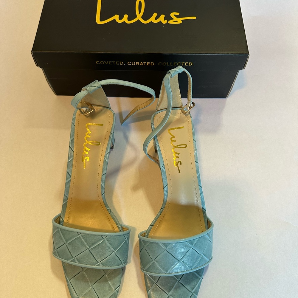 Lulu's Blue Strappy Women's Sandals